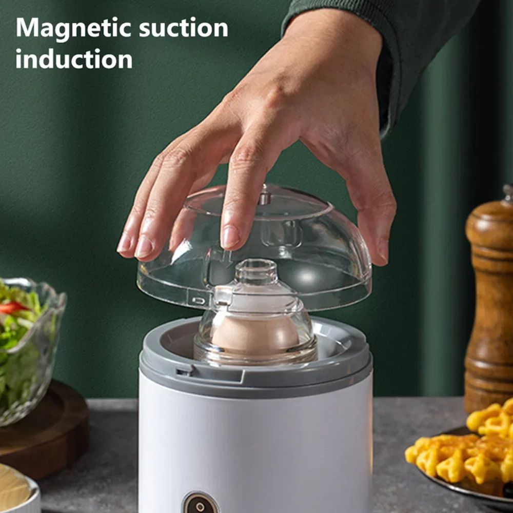 Electric Egg Shaker for Breakfast Golden Egg Puller Automatic Stirring Eggs White and Yolk Mixer Kitchen Scrambler