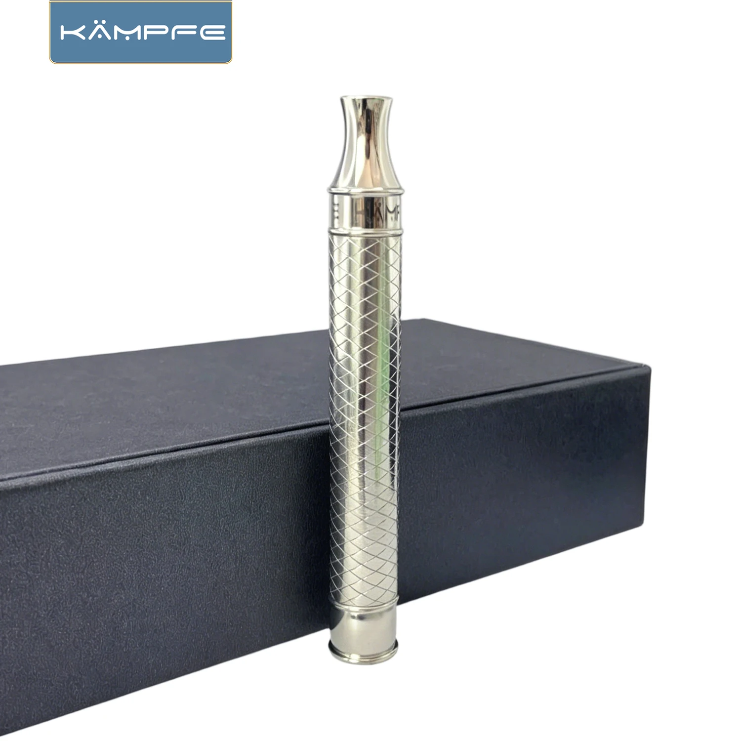 KAMPFE CNC 안전 면도기 손잡이 광택 스테인리스 스틸 수동 면도기 그립 대부분의 양날 면도기 헤드에 호환 남성 면도 선물
