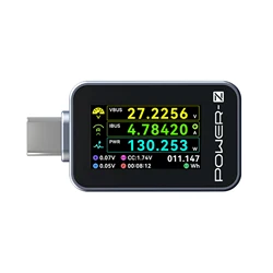 ChargerLAB POWER-Z C240 portable USB-C tester, digital power meter, supports 240W pd3.1 qc5.0, USB-C phones, laptops, Chargers