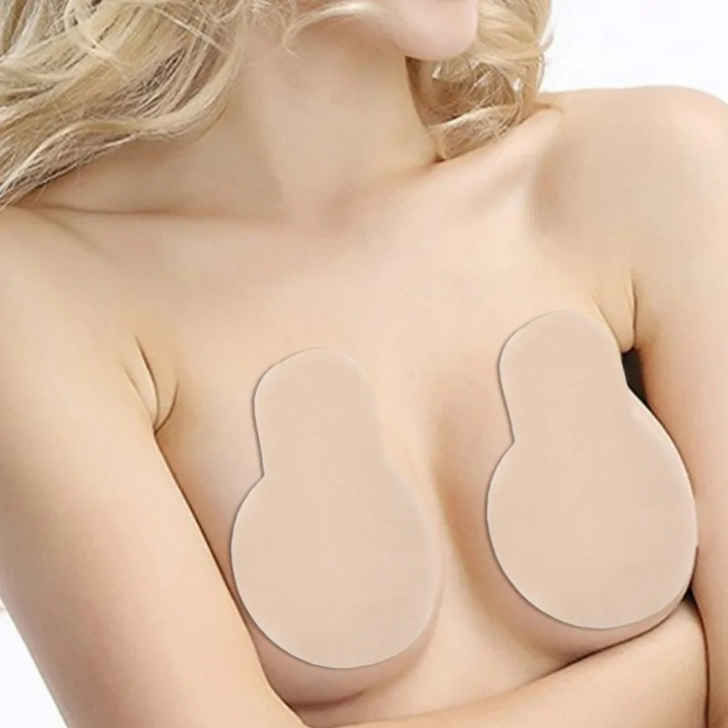 Breast sticker Lifting Chest Patch Adhesive Bra Pad Unstimulating Anti Convex Point Nipple Cover Women Chest Paste