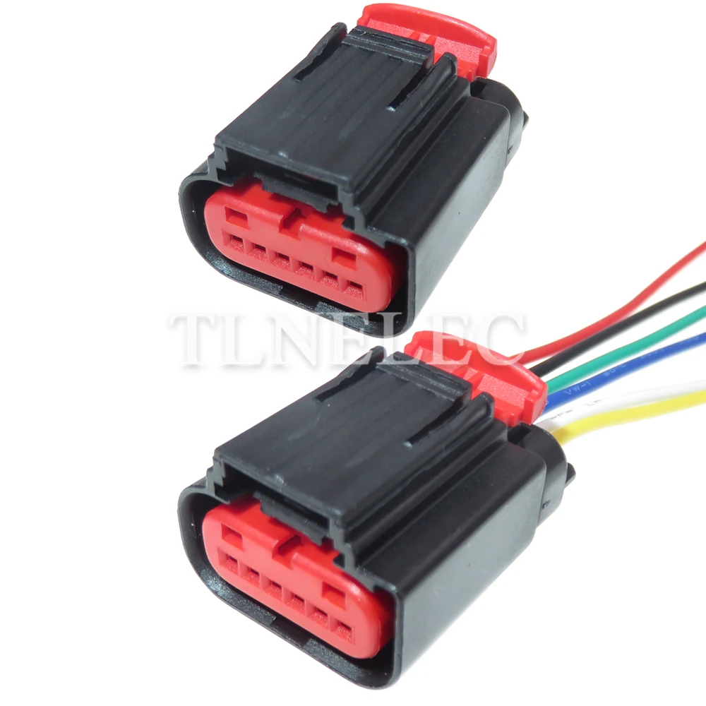 Presa Elettrica A Tromba Per Woofer Automatico A 6 Pin Con Cavi Connettori Terminali Per Cablaggio Auto Per Ford Mondeo Mazda 7183-4347