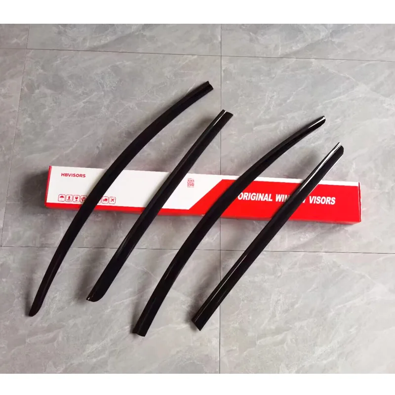 For Tesla Model Y Door Window Deflector Sun Rain Shield Weather Vent Visor