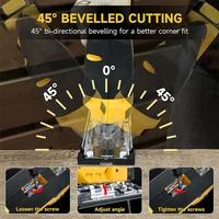 Electric Goddess 2700RPM Electric Jig Saw Cordless Jigsaw 3 Gears Multi-Function Adjustable Woodworking Tool For Dewalt 20V 2