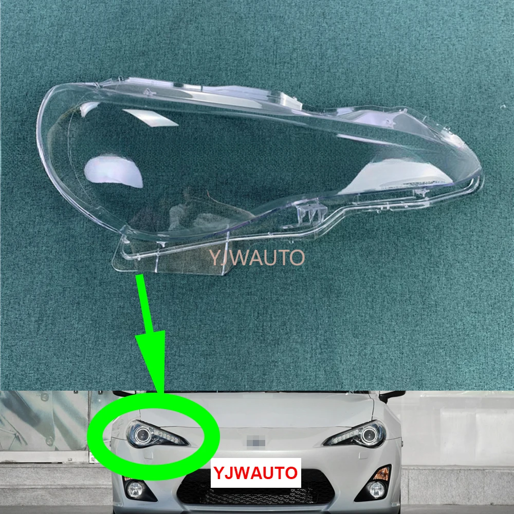 

Налобный фонарь для Toyota 86 GT86 BRZ86 2012-2019, налобный фонарь, объектив автомобильной фары, стекло, Замена переднего абажура, автомобильный корпус