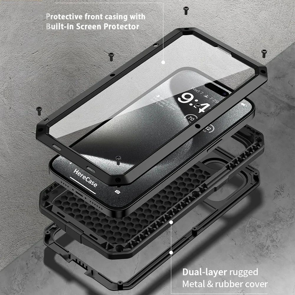 Screen Guard Case 360 Iphone 11 Pro Max Heavy Duty 360 Case Iphone