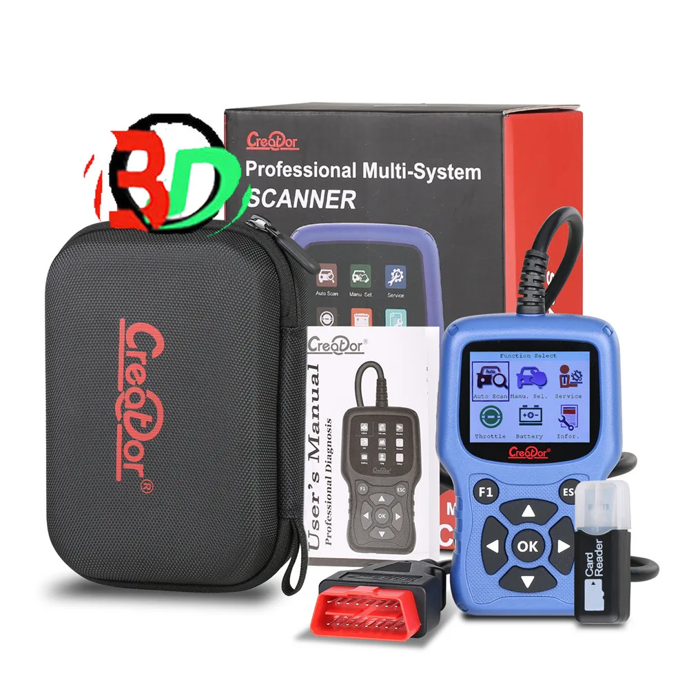 

2023 New Creator C420 BMW OBD2 Scanner for BMW Code Reader with Multi-Languages Car and 4G Memory Supports Creator C110 V6.0