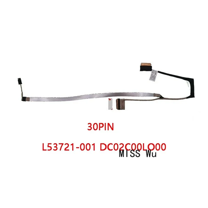Nuovo Cavo Lcd Per Laptop Originale Per Hp 15S-Dy 15S-Gr 15S-Du 15S-Cs 15-Dw 15-Gw 250 255 G8 Tpn-C139 30Pin L53721-001 Dc02C00Lo00