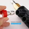Car Wash Accessories High Pressure Washer 15cm Rod With Nozzle Holder For Car Cleaning Water Gun 1/4 Quick Connection M14 Thread 3