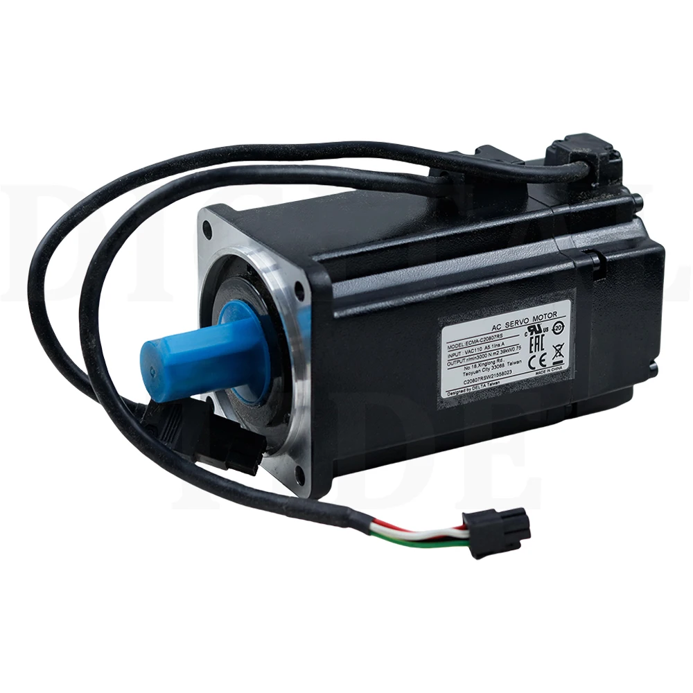 750W 220V AC Servo Motor 2.39NM 3000rpm 17bit ECMA-C20807RS