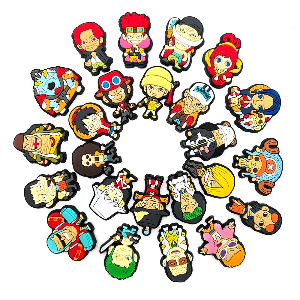 Popular cartoon characters Shoe Charms DIY Shoe Buckle Accessories PVC Decorations X-mas Girl Kids Gifts 36Pcs/Set shoe charms shoe decorations