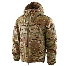 Military Jackets Fans Tactical Super Windproof Resistant High Cold Warm Coats Hiking Trip Camo Clothing Outdoor Parkas