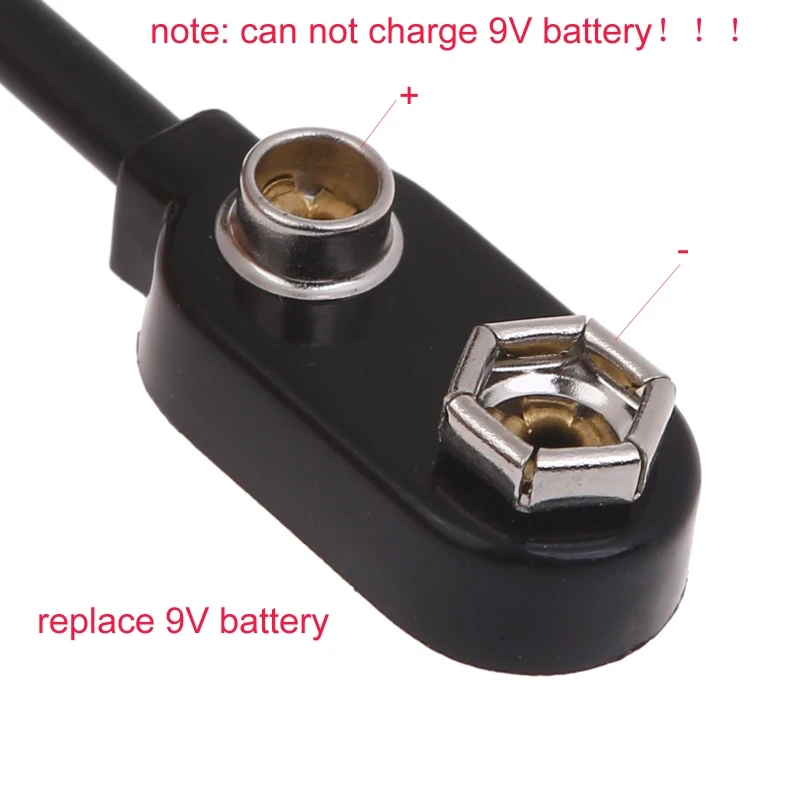 ƼͿ 9V 6F22 USB  ȯ ̺ νƮ Ƽ LED  150cm