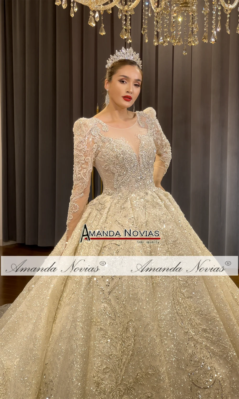 Wedding Gown Amanda Novias Bridal Gown Aliexpress Amanda Novias