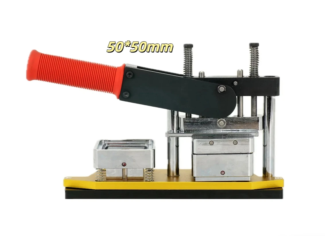 Square Fridge Magnet Making Machine Kit One Machine+Cutter+100pcs materials set