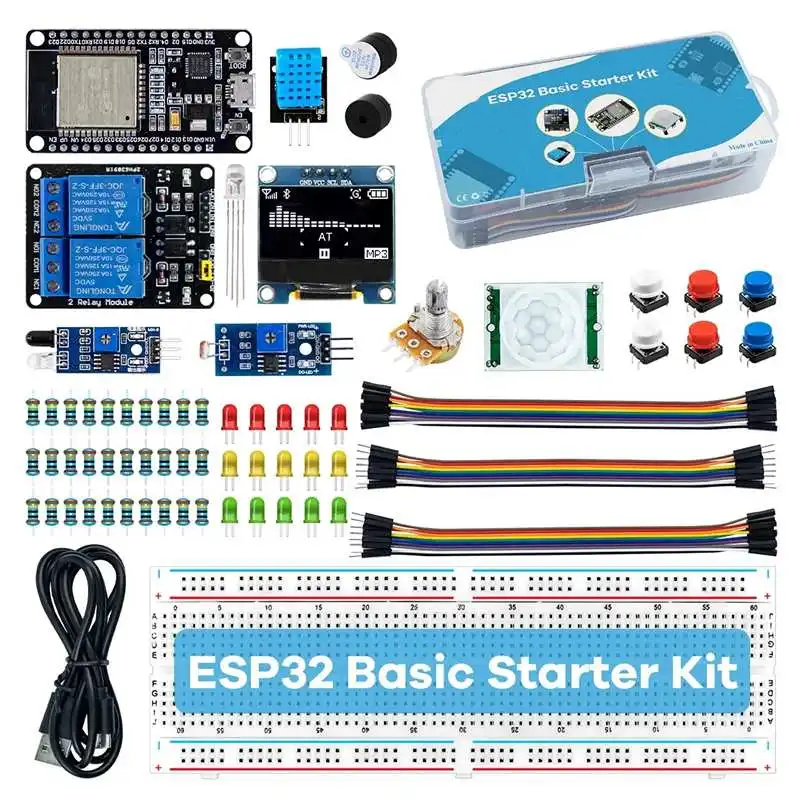 

Базовый стартовый комплект для ESP32 ESP-32S WIFI IOT макетная плата