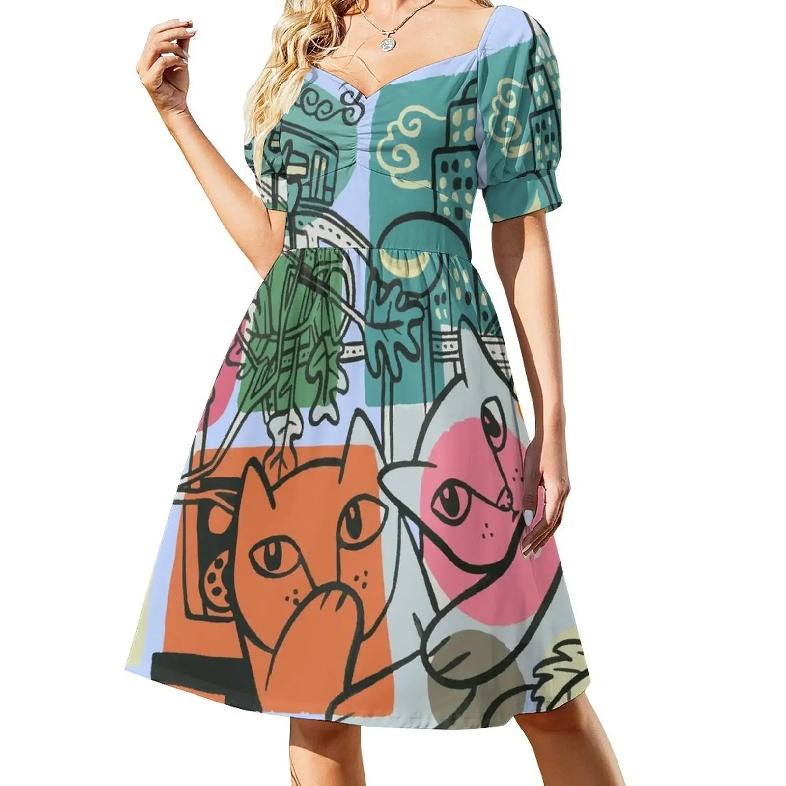 

On the Town Sleeveless Dress long dress women dress women summer 2024 sensual sexy for women