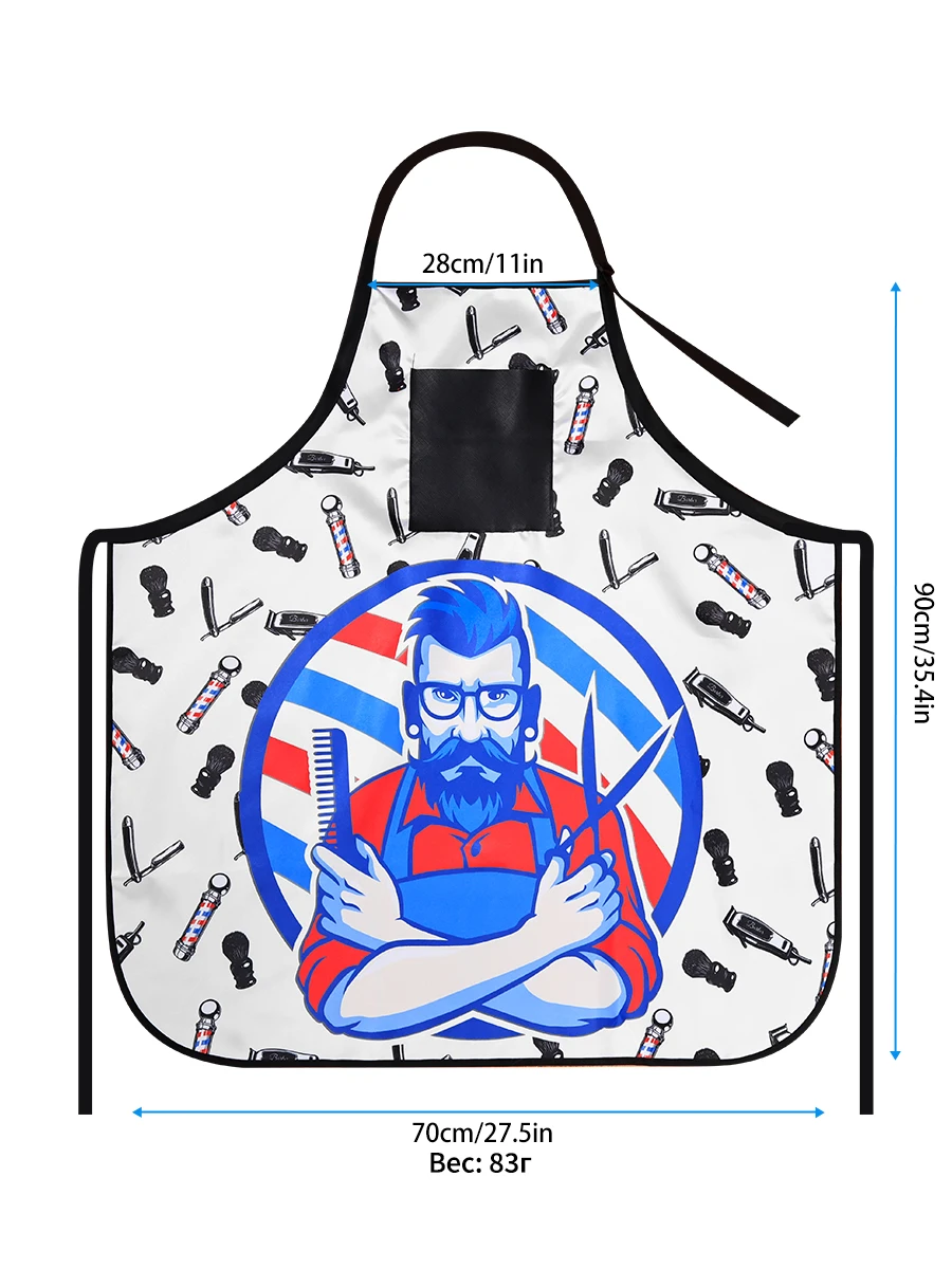 Barbershop Hairdressing Apron Waterproof Hairdresser Gown Barber Haircut Cloth Antistatic Hairstyling Capes Tool haircut cape hairdressing cape beauty salon apron hairdressing bibs