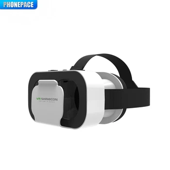 VR SHINECON 3D Virtual Reality Headset, Lightweight VR Glasses with 100° FOV for 4.7-6.53" Phones, Immersive Home Theater/Gaming 6