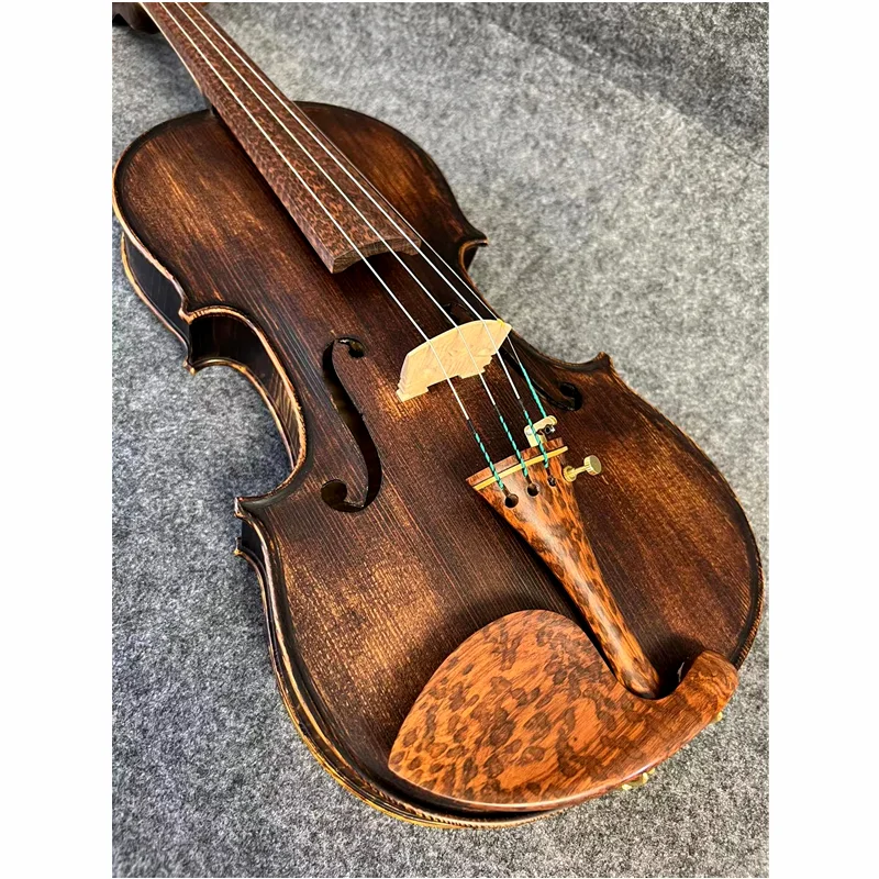 Strad style SONG Maestro handcrafted Imitation of the old violin 4/4 violin snakewood parts graceful and mellow sound