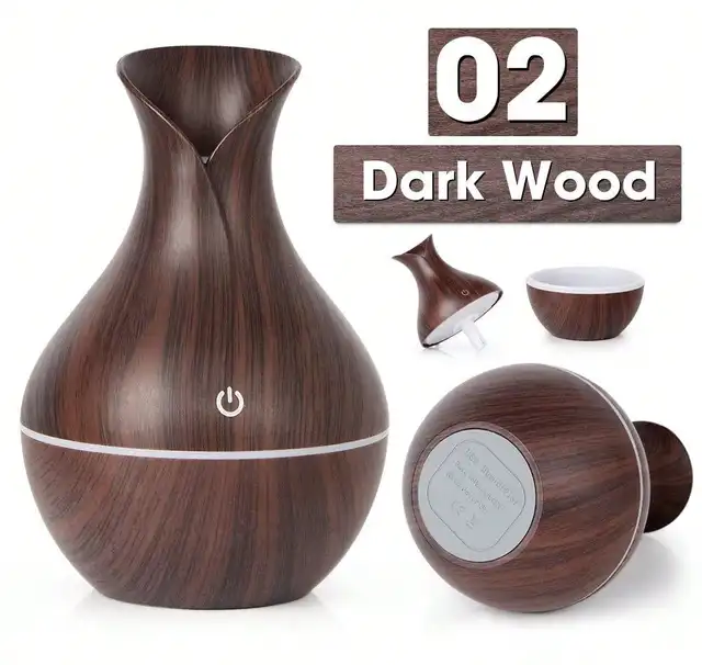 200ml Air Humidifier Essential Oil Diffuser USB Mist Maker Mini Humidificador with Colorful Light for home office car 5