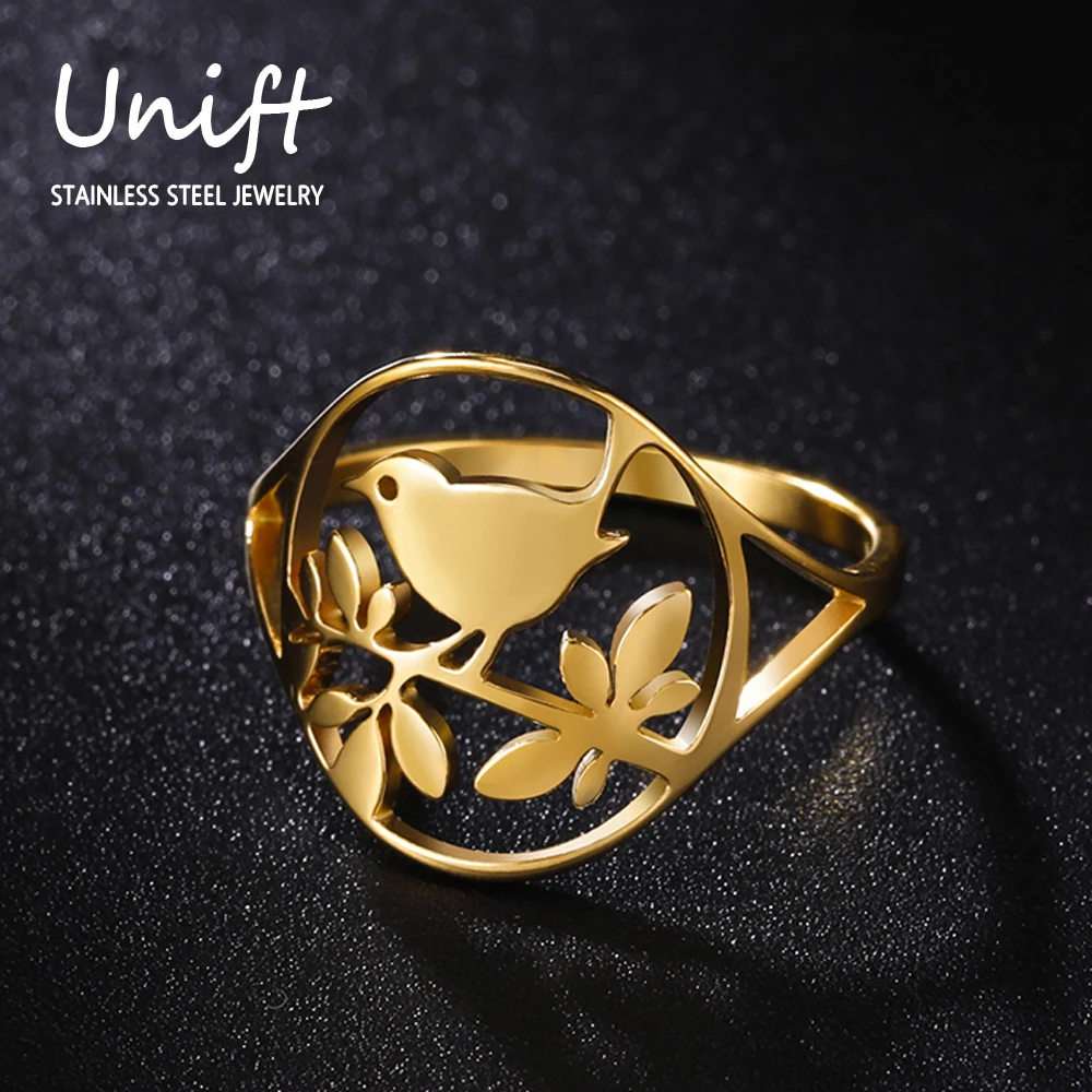 Anillo Corazón De Acero Inoxidable