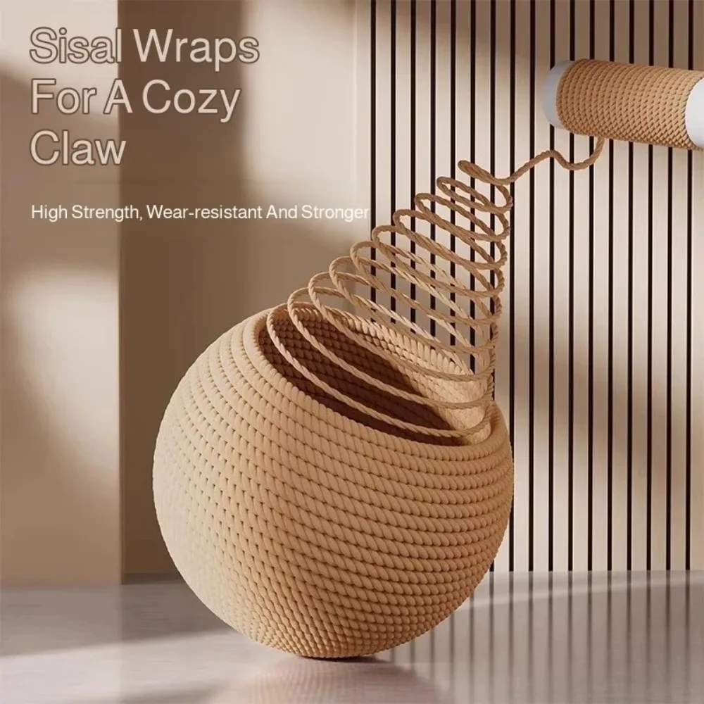 Interactive Sisal Cat Scratching Ball 3