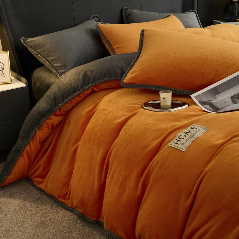 غطاء لحاف من الفلانيل عالي الوزن قطعة واحدة - أناب...