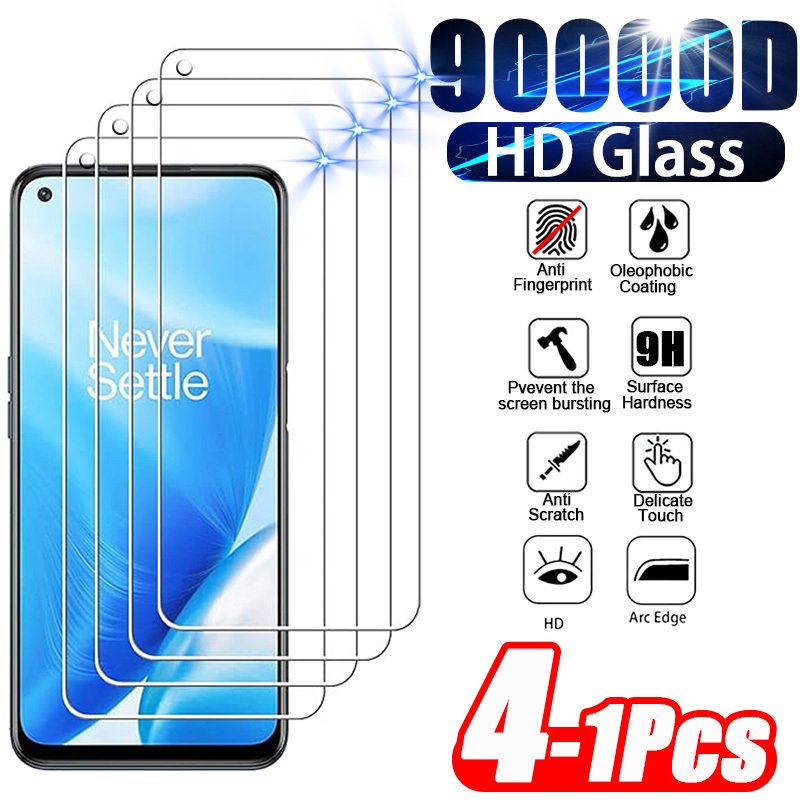 HD Tempered Glass For OnePlus Nord 4 10T 8T 9RT Full Cover Screen Protector for oneplus 9 Ace Pro 7T nord N100 CE 2 3 Lite T 5G