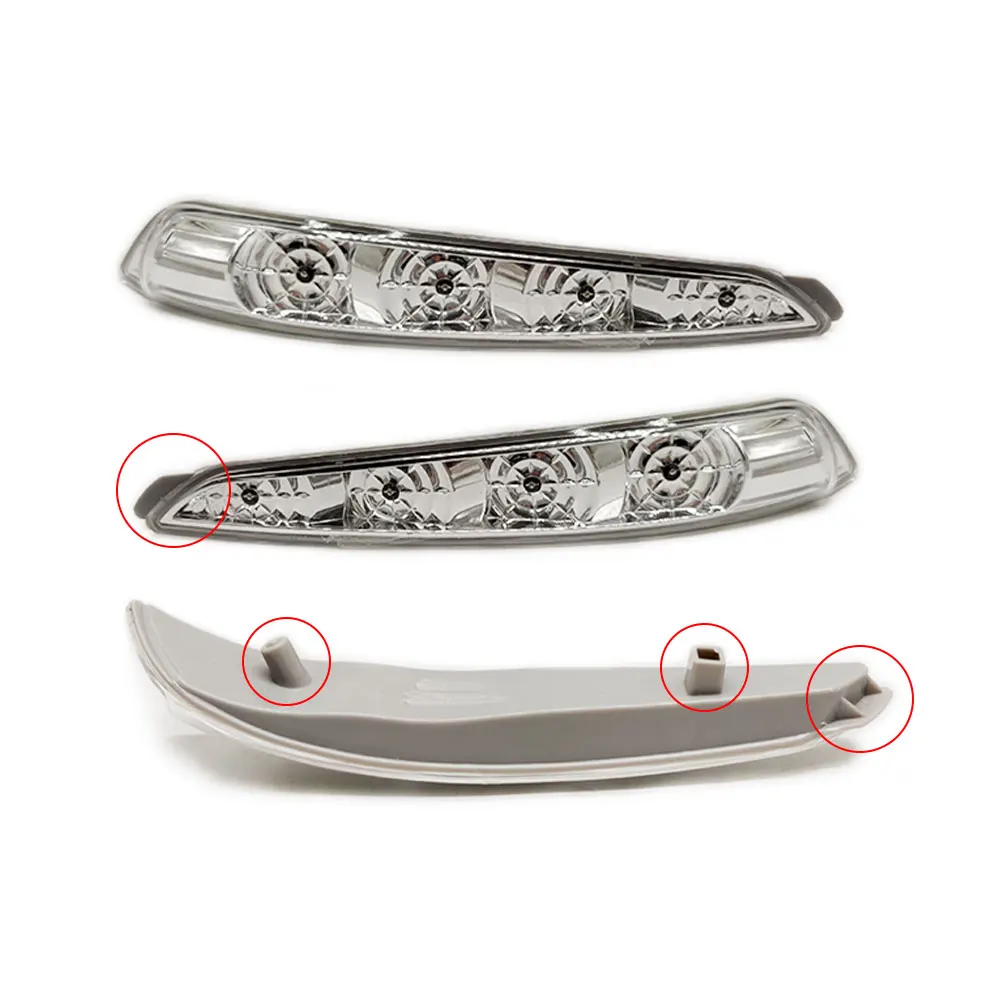 thumbnail image 1 of Para Hyundai Sonata 8 2010 2011 2012 2013 2014 2015 Espejo retrovisor de puerta de coche Lámpara de espejo lateral Luz de señal de giro LED Repetidor retrovisor, 1 of 5