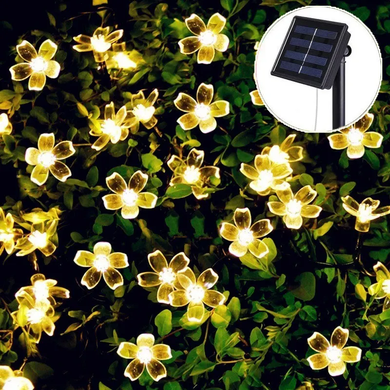 Solar Lamp String  Waterproof Light String  Party Decorative Light String  Christmas Courtyard Lighting 2023 Fairy Lights