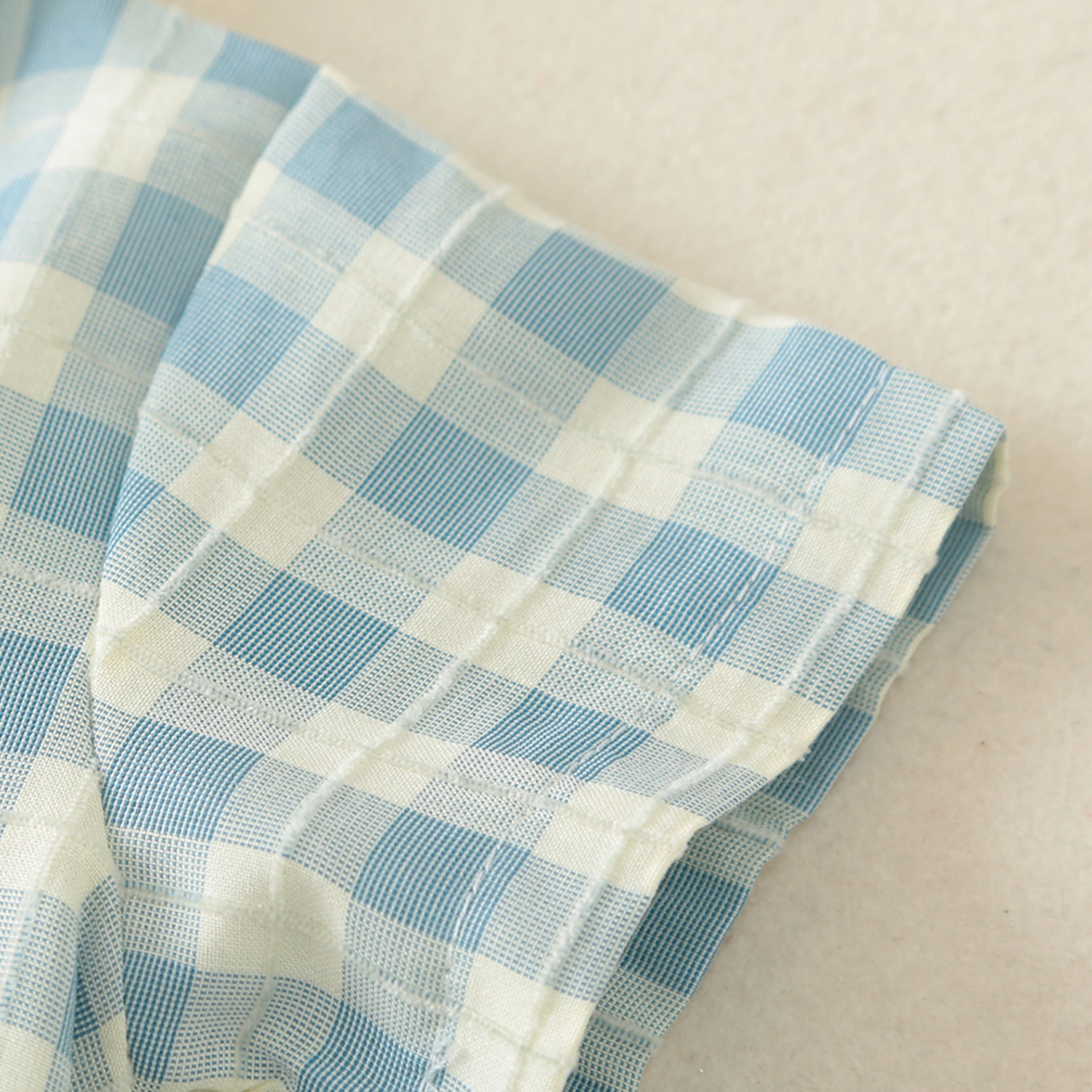 소년 세트 여름  의류, 신사 어린이 원피스 격자 셔츠 스트랩, 짧은 양말, 3 피스 세트