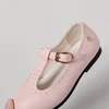 Spring Kids Princess Shoes Children T Bar Shoes Baby Girls Fashion Shos Toddler Ballet Flats Sweet Leather Shoes Mary Jane New 6