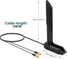 WIFI7 안테나 신호 수신기 ASUS Gigabyte MSI Universal WI-FI7 마더 보드 안테나 Pro B840 B850 Z890 MAG B860-P 용 EZ-플러그