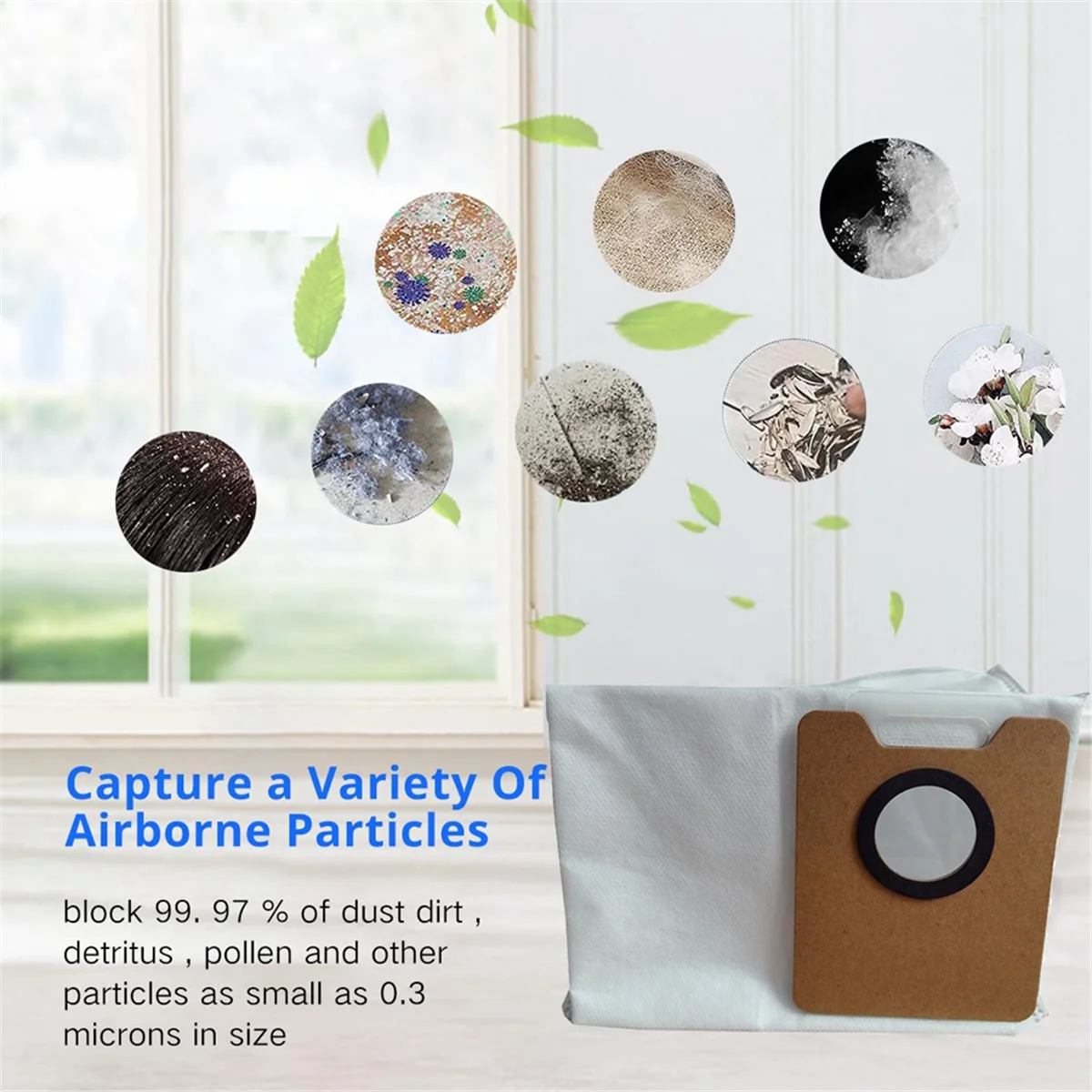 FZFZ For Y1 Plus Robot Vacuum Cleaner Parts Dust Bag Dust Bin Garbage Bag Vacuum Accessories 10PCS