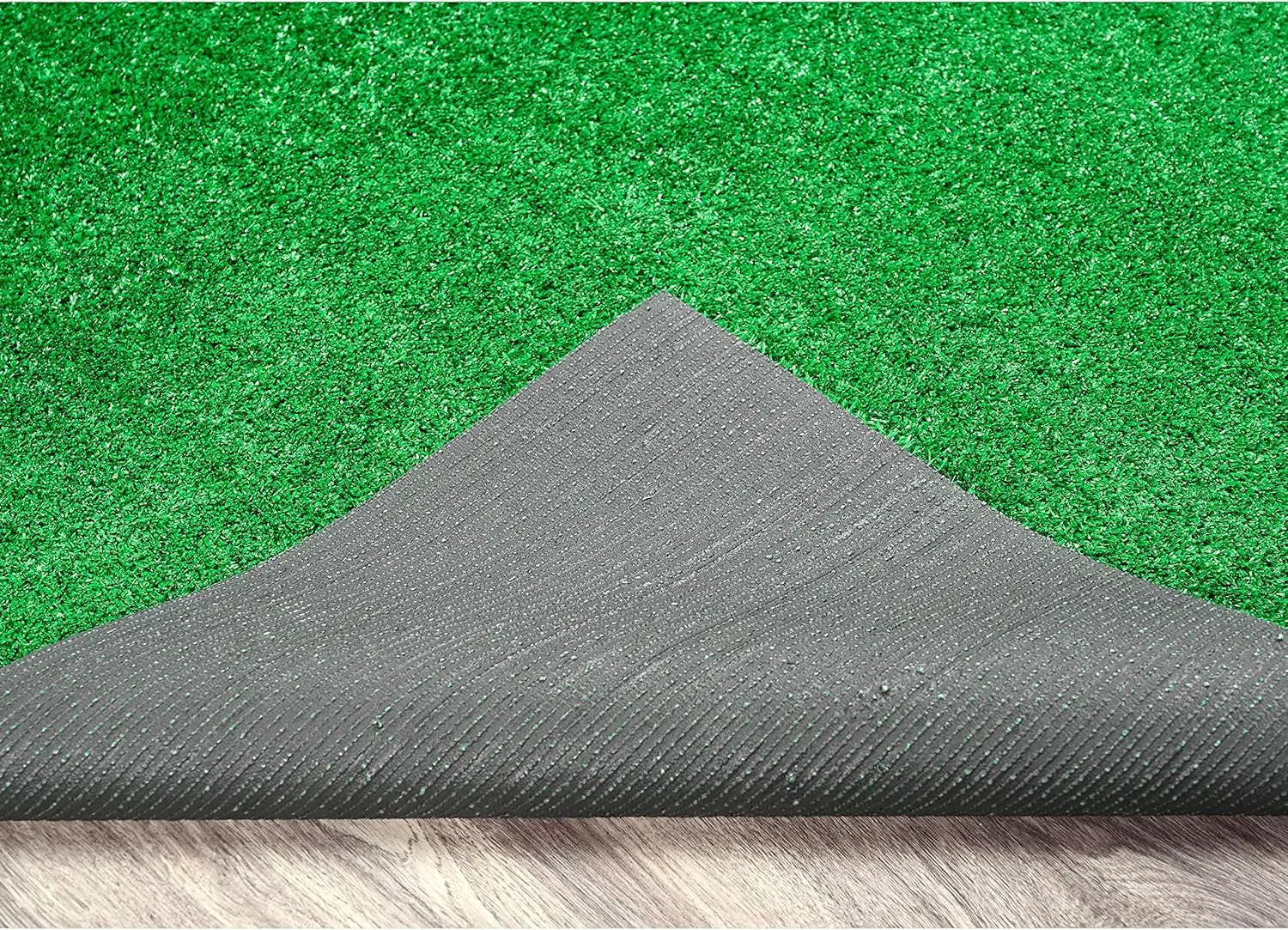 Artificial Grass 12 Ft. X 12 Ft. Large Indoor/Outdoor Area Rug Green -Lush Green, Durable, and Low-Maintenance for Patios, Lawns