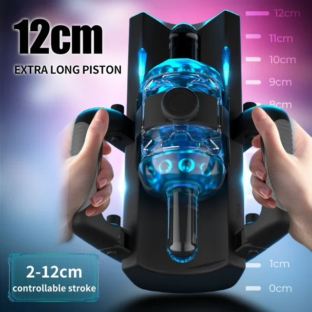 THRUSTING-PRO Thrusting High Speed Männlicher Masturbator Maschine Automatische Teleskop Vagina Masturbation Tasse Sex Spielzeug Für Männer 1