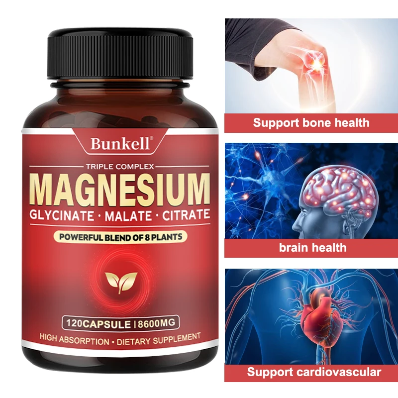 Magnesium Supplement for Muscle Heart Bone Health