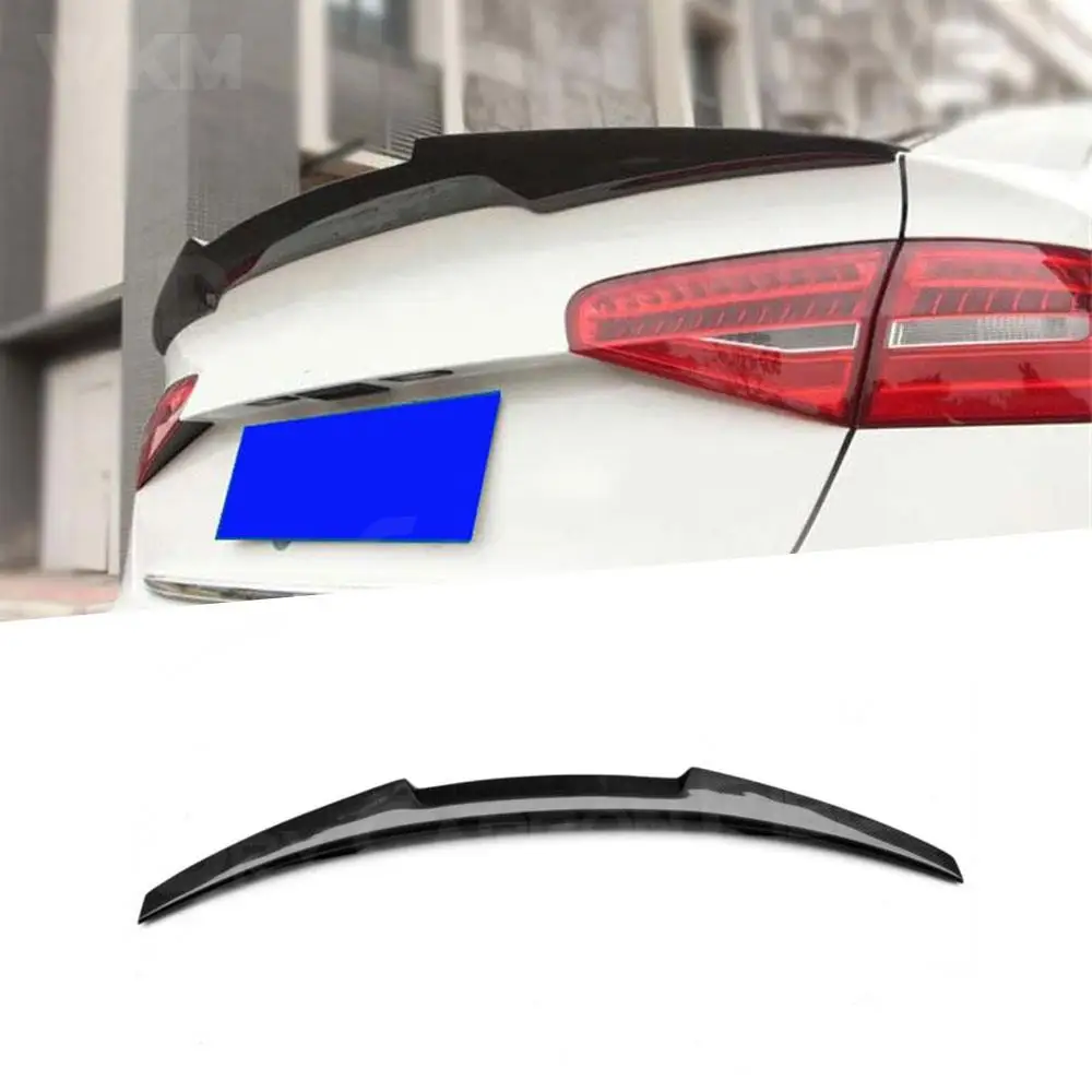 

Carbon Fiber / FRP Rear Spoiler Rear Trunk Duck Spoiler Wing for Audi A4 B8 B8.5 B9 Sedan 2009 - 2019 M4 Style Car Spoiler