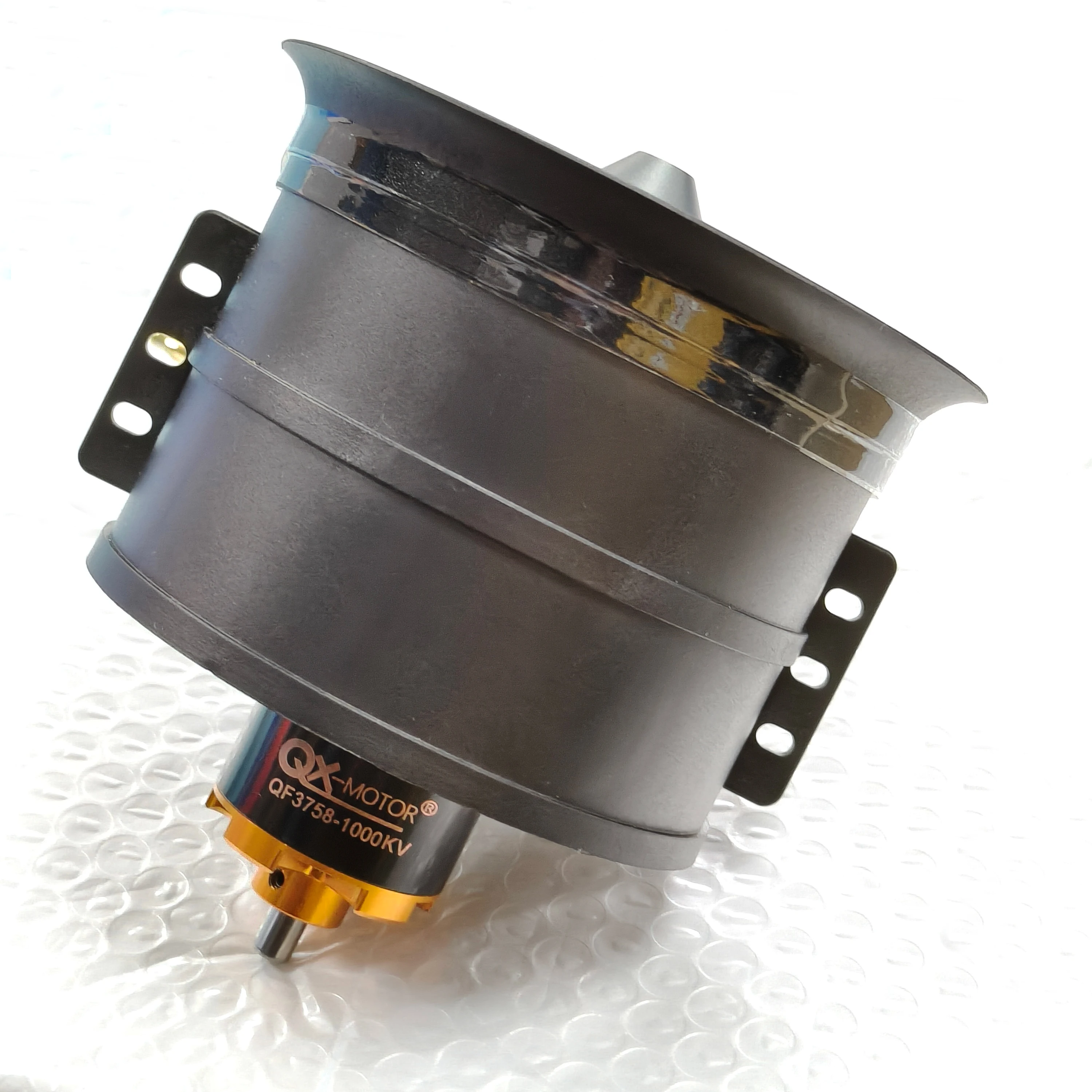 Moteur Brushless EDF 6S-12S 1000-1550KV pour avion RC, montrant le rotor et le stator