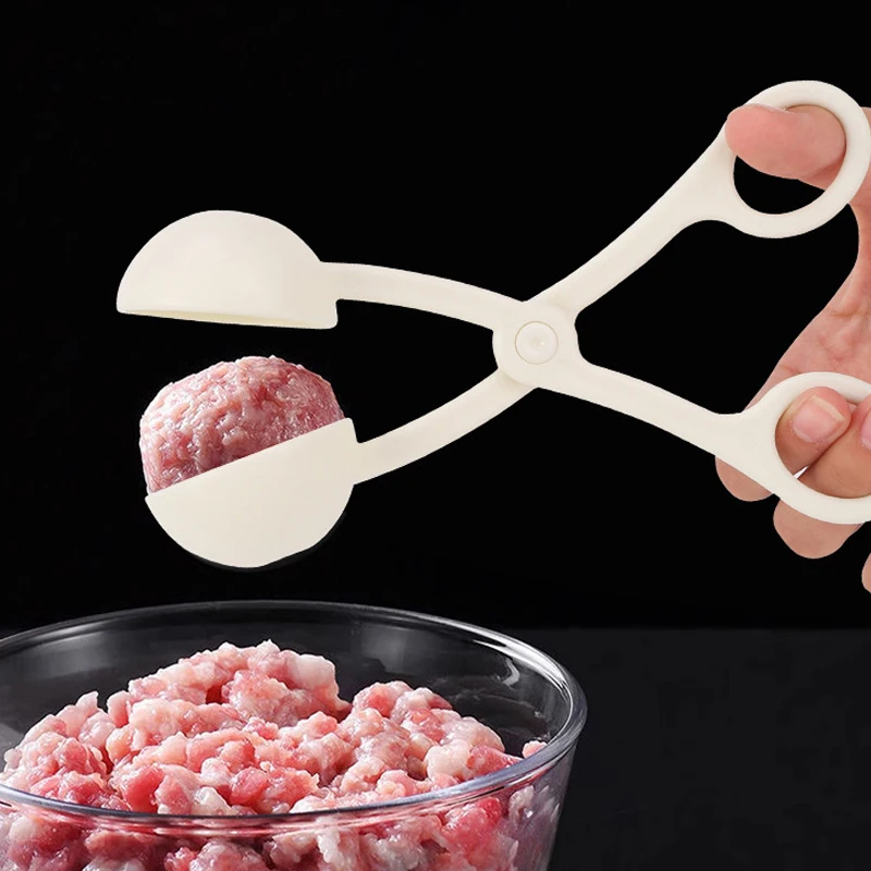 1PC Meatball Maker Tool Kitchen Stuffed Meatballs Clip Makers DIY Fish Meat Rice Ball Making Mold Home Restaurant Helper Gadgets