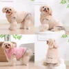 Winter Pet Puppy Hoodie Sweater For Small Medium Dogs Cats Warm Fleece Dog Clothes Coat Yorkshire Chihuahua Jacket Pug Costume 5