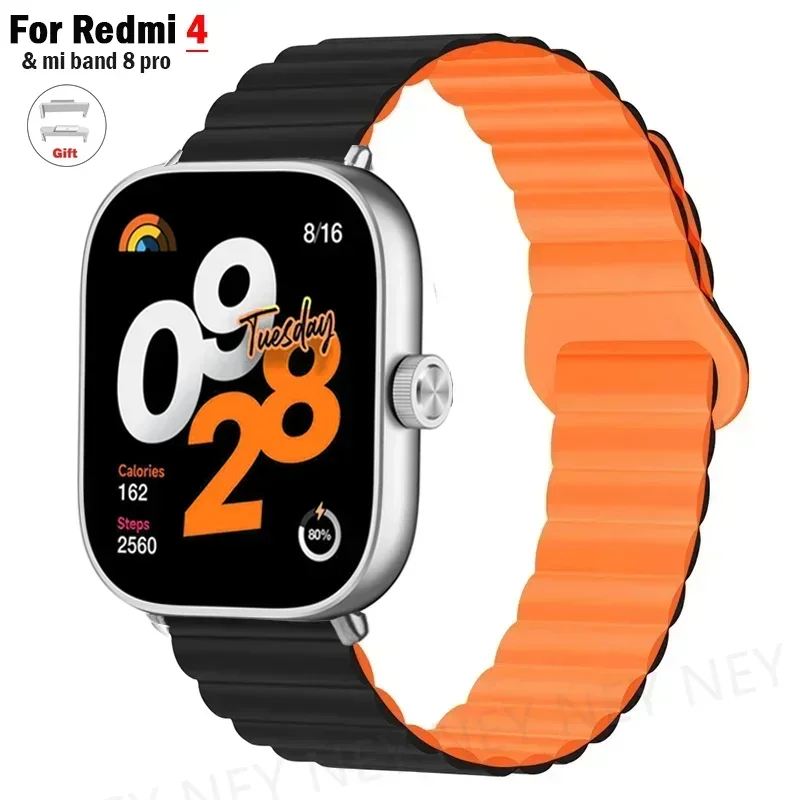 Magnetic Silicone Loop Watchbands - Sport Wristband Bracelet Accessories
