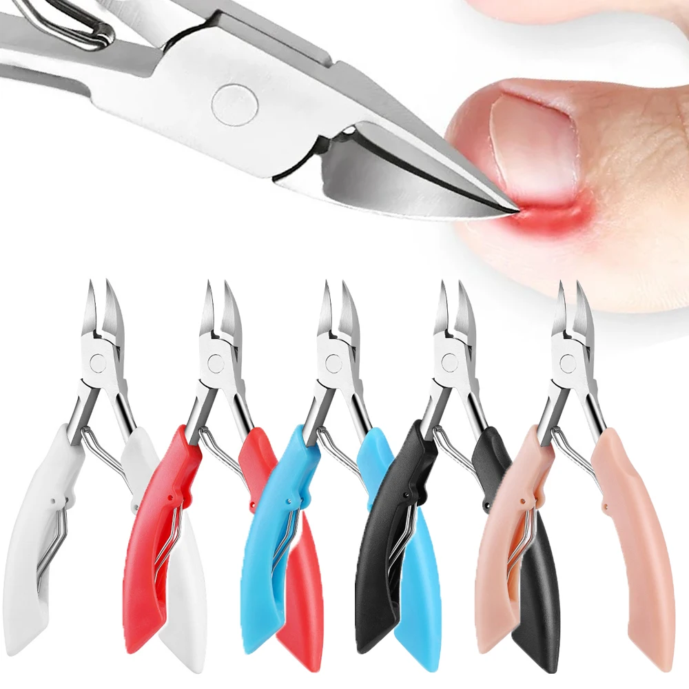Professional Nail Clippers Quality Clippers For Ingrown Toenails Paronychia Trimming Tools Manicure Pedicure Accessories
