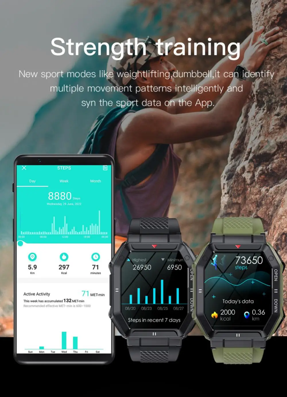  Smartwatch  1.85 ġ Hd Ʈ ġ   ̾ ǰ  ȵ̵ Ios ƮϽ  ð