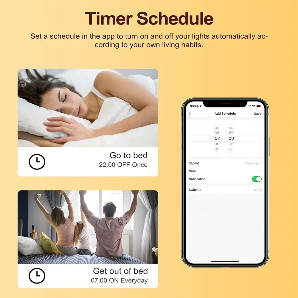 Tuya Smart LED Dimmer Switch Modules Voice Timing Control Works with Alexa Google Home