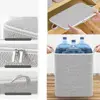 Non-woven Quilt Storage Bag with Lids Zipper Foldable Clothes Quilt Bins Container Large Capacity Dust-proof Bag Organize 5