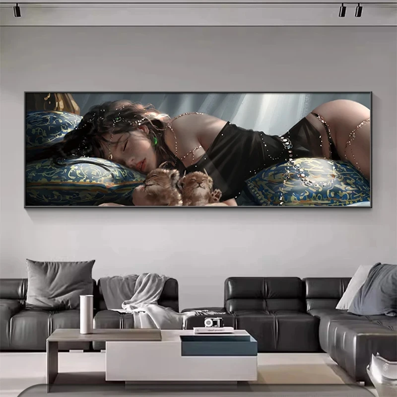 Sexy Beauty Diamond Painting 5D Diamond Art Painting Kits for Home Decor Gift