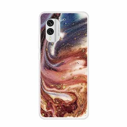 Luxury Marble Soft Silicone TPU Phone Back Cover - Nokia X20 (G06.CH.75)