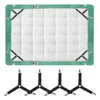 Universal Bed Sheet Holder Adjustable Elastic Fastener Straps Non-Slip Sofa Cover Clips Crisscross Gripper For Mattress Covers 4