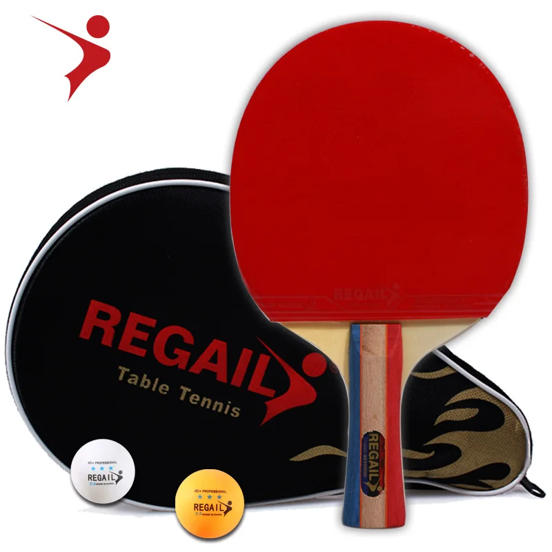 

Table Tennis Racket Samsung Four-star Six-star Seven-star Youth Adult Training Competition Table Tennis Racket Single Shot